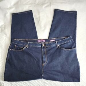 Gloria Vanderbilt Jeans Amanda High Rise Women's Plus Size 24W Average